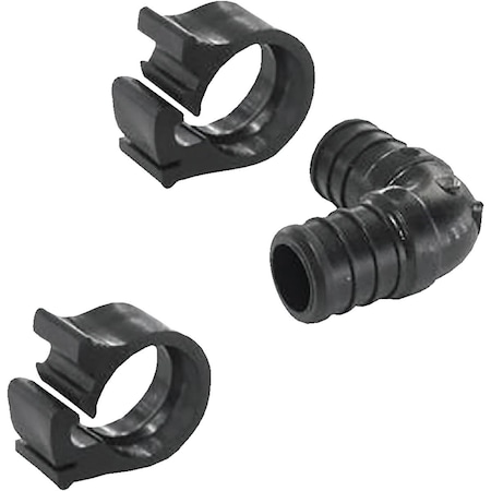 Flair-It PEXLock 3/4 In. 90 Deg. Plastic Compression PEX Elbow 1/4 Bend 30806